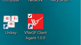 Phần mềm VNeGP Client Agent – Phiên bản 1.0.1 mua sắm công mới nhất