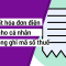 Xuất hóa đơn điện tử cho cá nhân không ghi mã số thuế